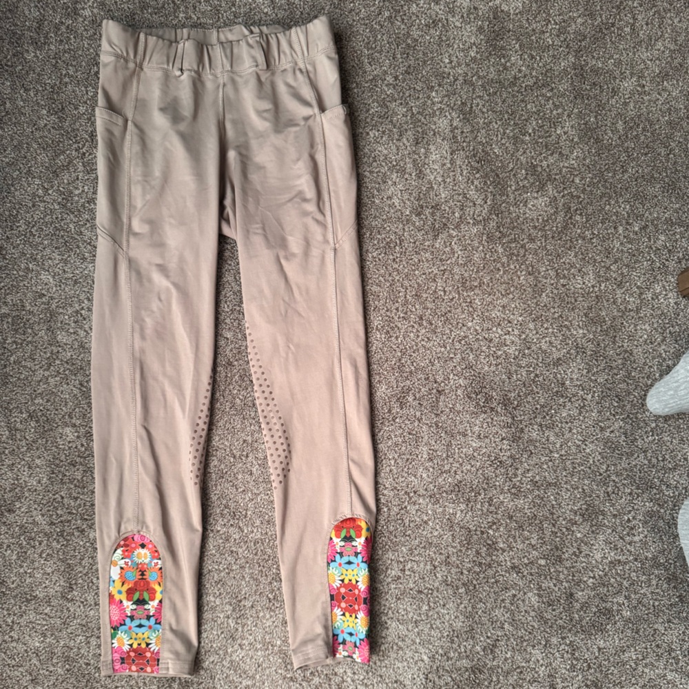 Aerowick SLC Riding Tights with Floral Accents